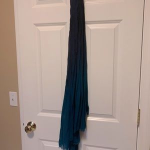 Express Blue Ombré Scarf